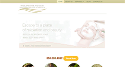 Desktop Screenshot of angelskincareandsalon.com
